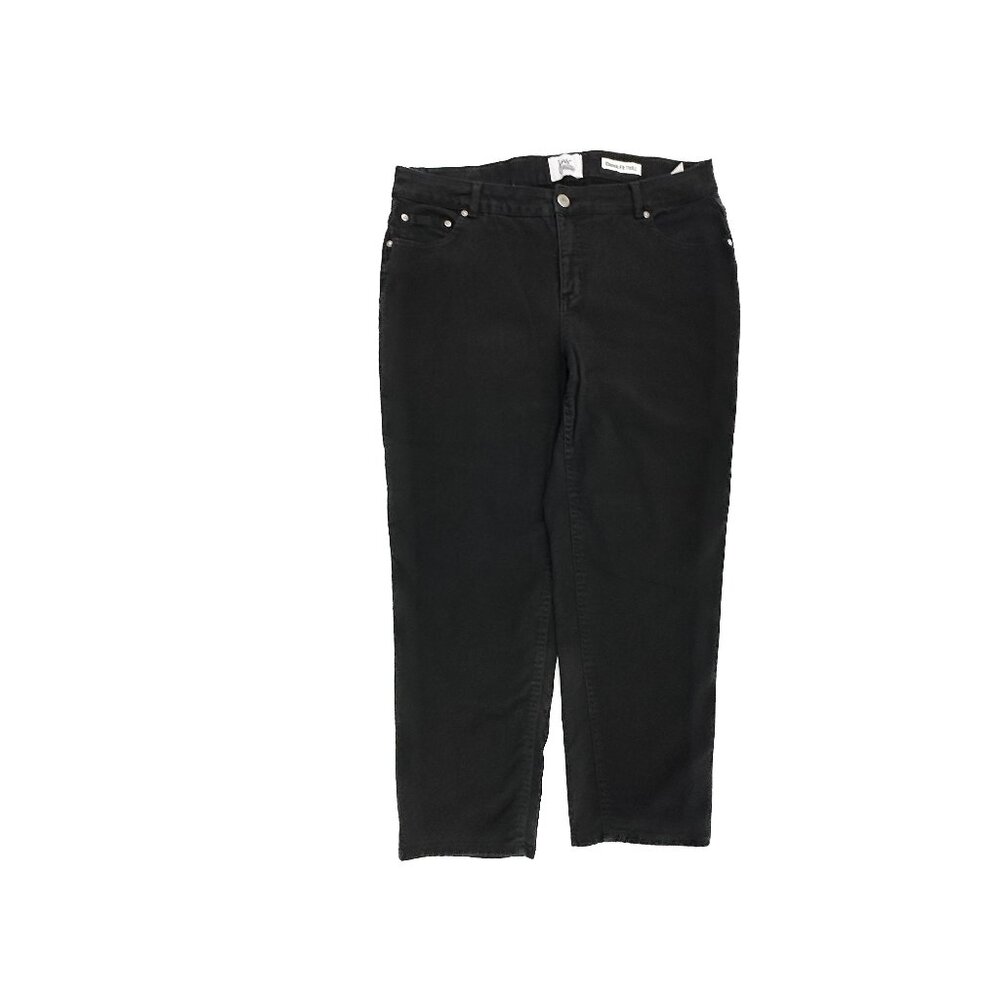 JMS‎ Classic Fit Twill Women's size 16WP  Black Denim Jeans
